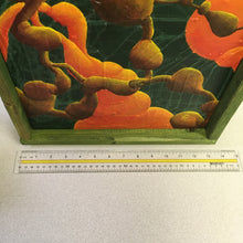 Elan Vital IV - acrylic painting on wood panel