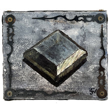 Dark Treasure - acrylic painting on wood