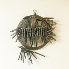 Blister Pact - woven sculpture