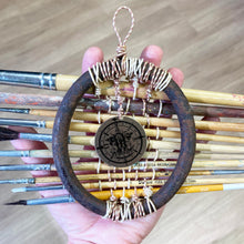 Brushed Out - woven sculpture