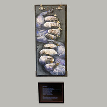 Gorilla Ignition - Scansion Art - Acrylic on wood with found objects