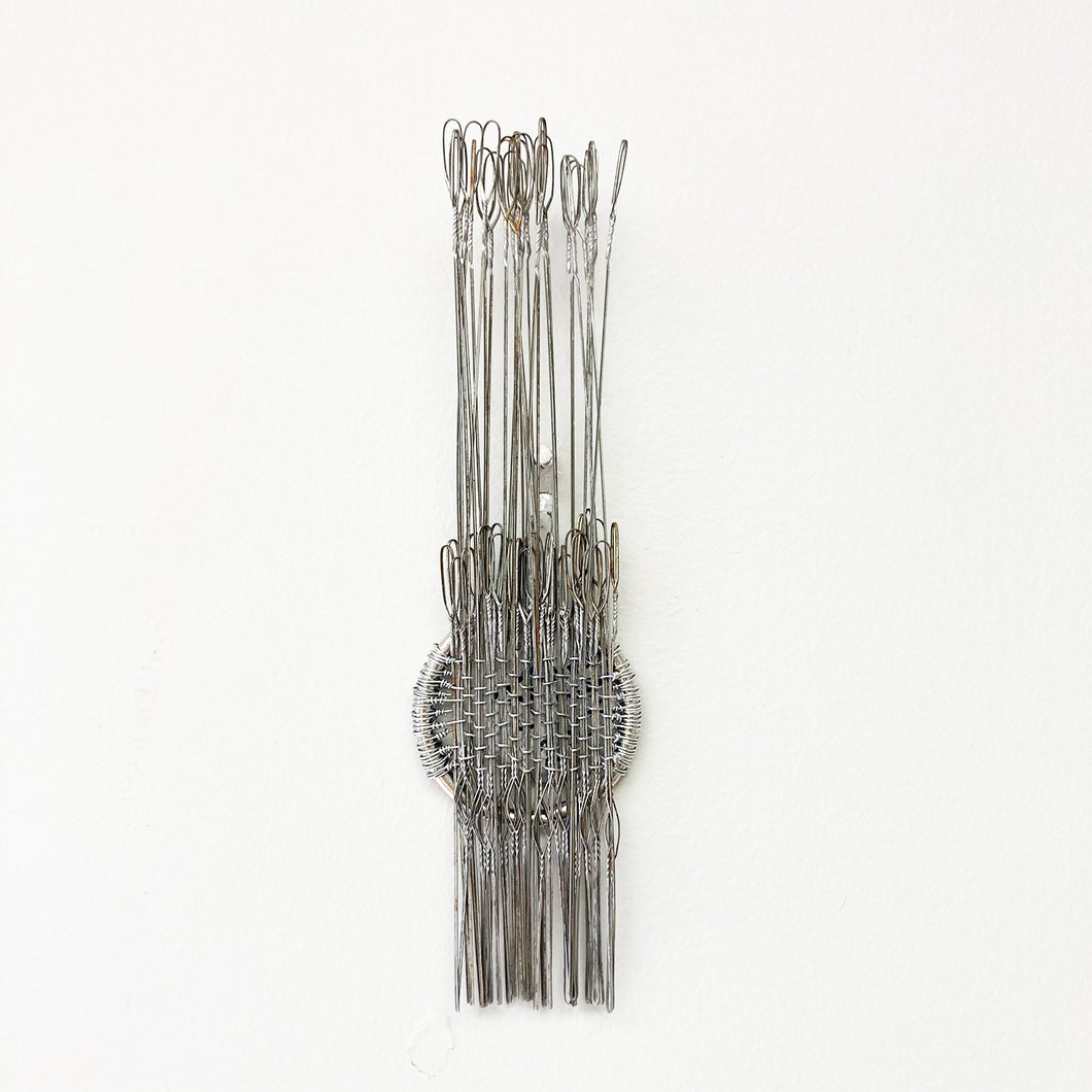 Heddle Medal - woven sculpture