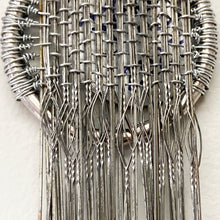 Heddle Medal - woven sculpture