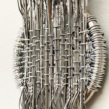 Heddle Medal - woven sculpture