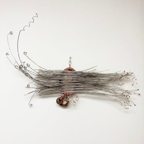 Telegram - woven sculpture