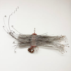 Telegram - woven sculpture