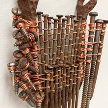 Tracks - woven assemblage