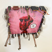 What Is That - acrylic painting on wood