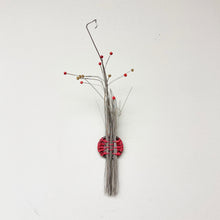 Little Red Guitar - woven sculpture