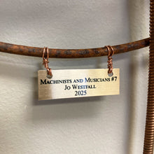 Machinists and Musicians 7 - woven sculpture