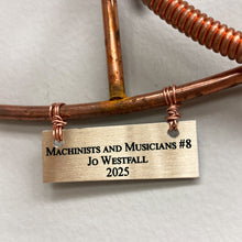 Machinists and Musicians 8 - woven sculpture