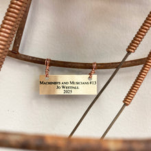 Machinists and Musicians 13 - woven sculpture