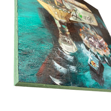 Martini Lounge - His and Hers - acrylic paintings on wood