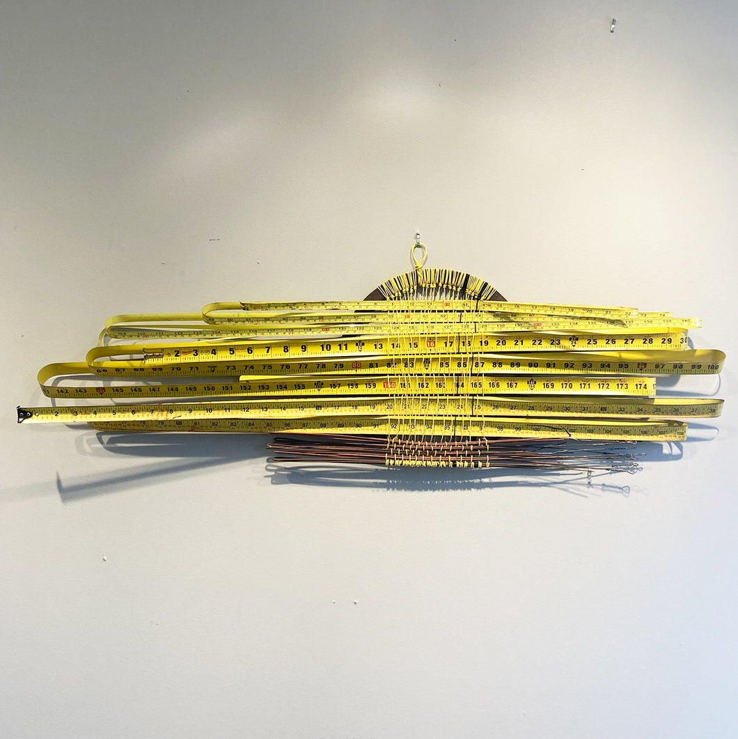 Measures - woven sculpture