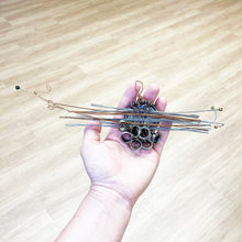 On The Cusp - woven assemblage