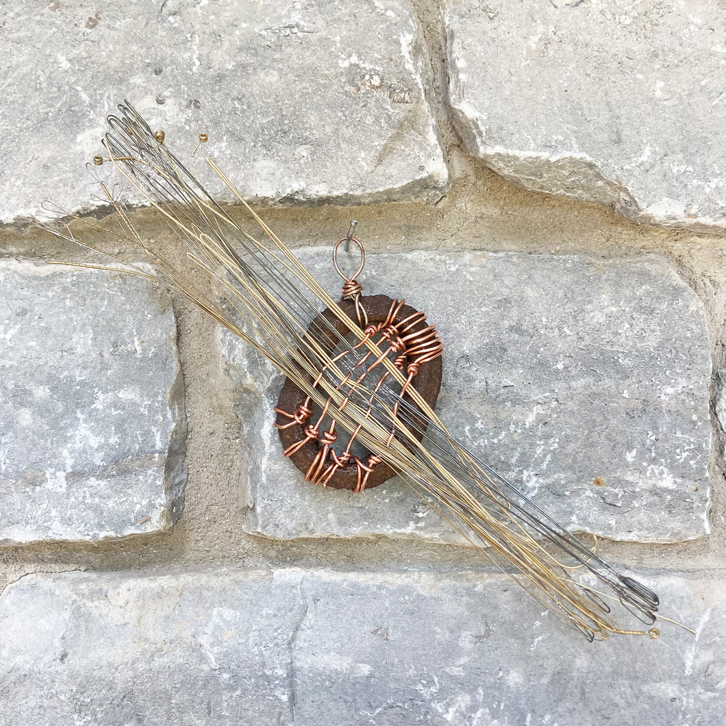 Primitive Instruments - woven sculpture