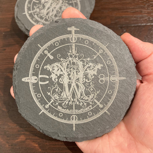 Slate Coasters - set of 4