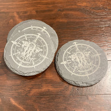 Slate Coasters - set of 4