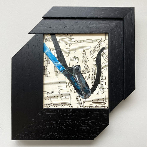 Snare Stand - acrylic on mixed media