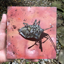 Stunkbug - acrylic painting on wood