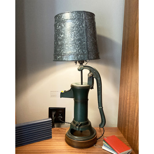 WT - Pump and Pail Lamp