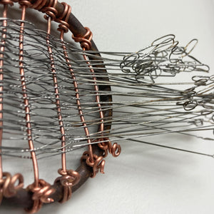 Warped Heddles - woven sculpture
