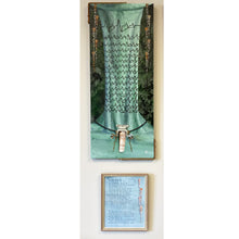 Wedding Severance - Scansion Art - Acrylic on wood with found objects